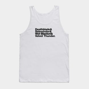 Brooklyn 99 Cool Chopper Call Signs Tank Top